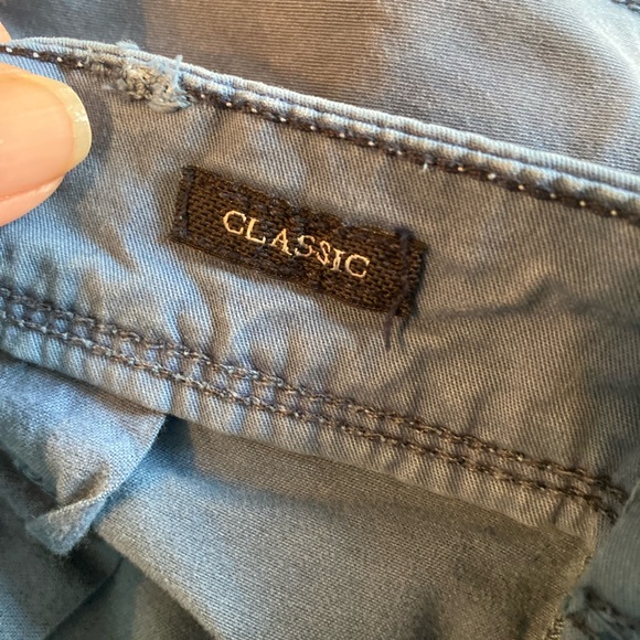 Men's American Eagle Next Level Flex blue Classic chino shorts size 46 - Picture 6 of 9